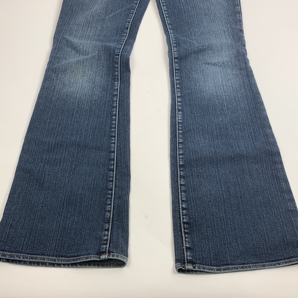 Silver Jeans Aiko Bootcut Size 28 Dark wash denim with stretch - Picture 5 of 13